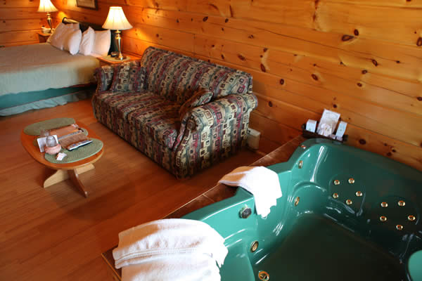 cabin whirlpool tub